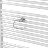 Ximax Toilettenpapierhalter "Design", grau chromfarben, B:12cm H:9cm L:17,5cm, Toilettenpapierhalter, für Badheizkörper, Chrom