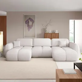 petits-meubles Panoramasofa, Livio 4 Sitzplätze Weiß
