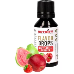 NUTRIFY Flavor Drops Sets - Guave-Apfel-Erdbeere 5 x 30ml
