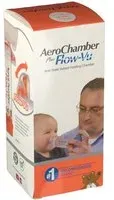 Aerochamber Plus Anti-Statique + Flow-Vu-Masque Bébé Appareil 1 pc(s)