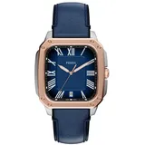 Fossil Crosby Quarz Edelstahl 42 mm FS6149