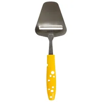 Boska Käsehobel Cheesy/Lochkäse Design/Edelstahl/Kunststoff/Gelb/Silber / 225 x 75 x 20 mm