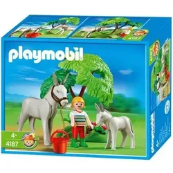 PLAYMOBIL® 4187 Esel mit Fohlen