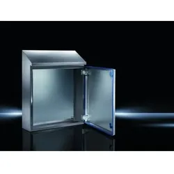 Wandschrank VA IP66 B390xH430xT210mm mit Montageplatte AP-Montage