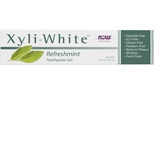 NOW Foods I XyliWhite Gel I RefreshMint Zahnpasta I Fluoridfrei I Glutenfrei I 181g