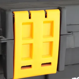 Ironside Werkzeugkasten unbestückt schwarz 78 l