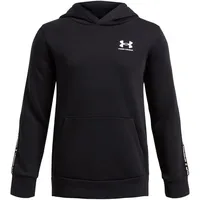 Under Armour Icon Taping Kapuzenpullover - Black / White