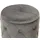 Beliani Pouf mit Stauraum 2er Set Samt 0 x 0 x 0 cm Grau