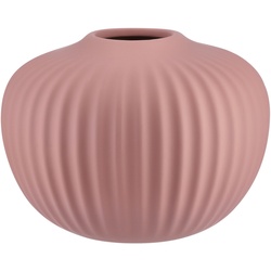 Vase ¦ rosa/pink ¦ Steinzeug Ø: 15