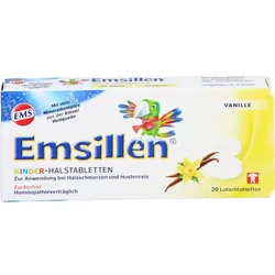 EMSILLEN Kinder Halstabletten Vanille 20 St.