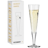 Ritzenhoff & Breker Ritzenhoff Goldnacht Champagnerglas von Christine Kordes 205ml (1071035)