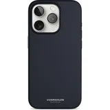 VONMÄHLEN iPhone 15 Pro Silikon Case Navy