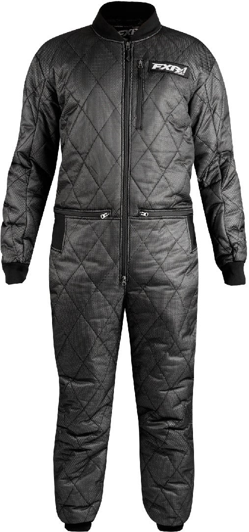 FXR Monosuit One Piece Snowmobile Suit Binnenvoering, zwart, XL Voorman