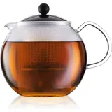 Bodum Assam Teebereiter mit Glasgriff 1,5 l Schwarz