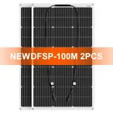Flexibles Solarpanel 18V 100W Monokristallin 1x Panel für 12V Systeme