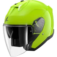 Shark Skwal i3 Jet Blank Jethelm - Neon-Grün -