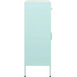 vidaXL Aktenschrank 80 x 35 x 101,5 cm Minzgrün