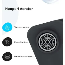 AM.PM X-Joy Einhandmischer Mattschwarz