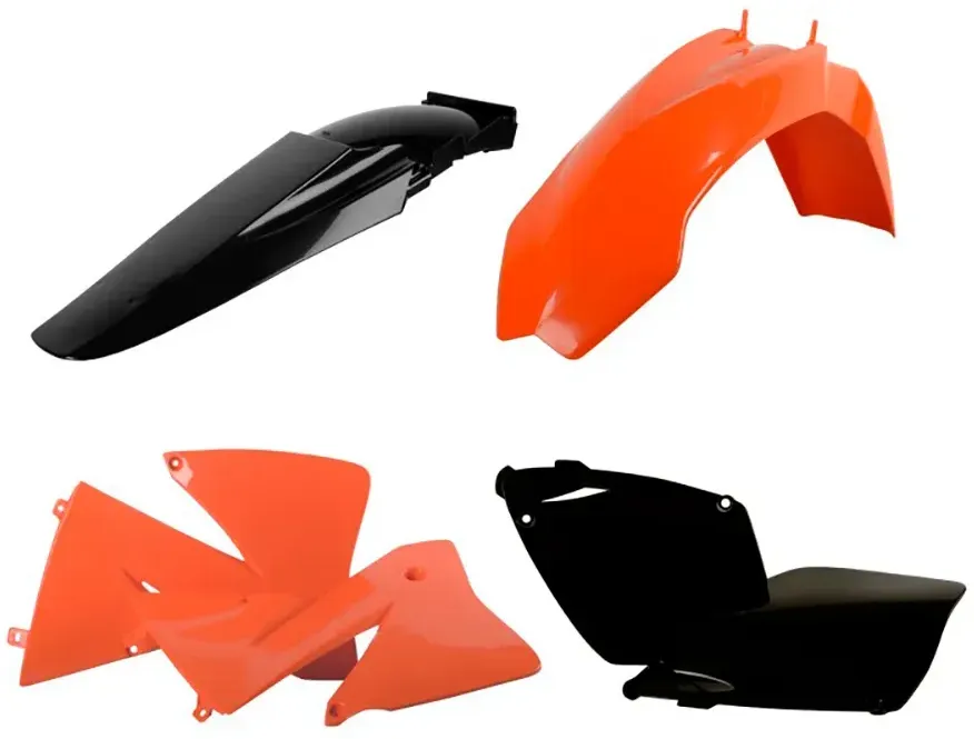 Polisport Enduro Ktm Exc/exc-f/xc-w/xcf-w 01-02 90101 Plastikbausatz - OEM Color - One Size