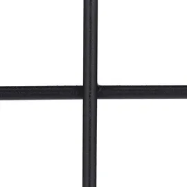 Relaxdays Rankgitter 150 x 60 cm Schwarz