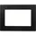 Allnet Touch Display Tablet 10 Zoll zbh. Blende für Einbaurahmen, silber breit