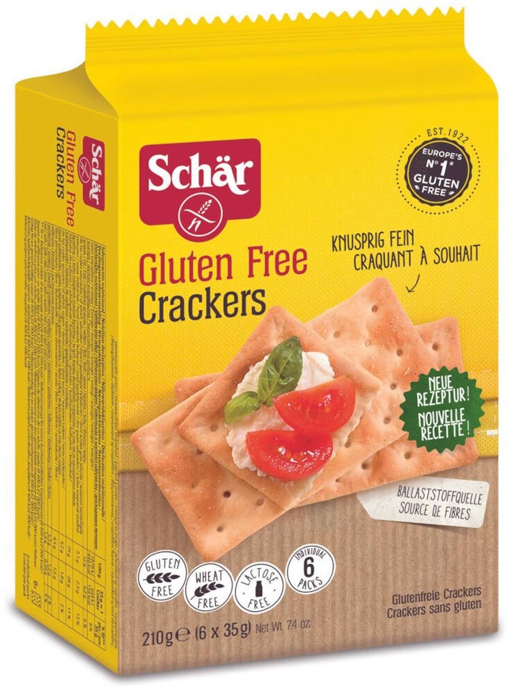 Schär Crackers Sans Gluten 210 g Cookies