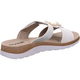 ROHDE Bequeme Pantoletten für Damen, weiß, Größe 42