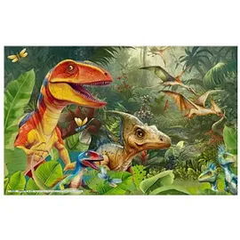Herma Schreibtischunterlagen Dino World Karton 55,0 x 35,0 cm, 3 St.
