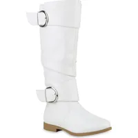 VAN HILL Klassische Stiefel in Weiss