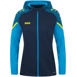 JAKO Damen Kapuzenjacke Performance, marine/JAKO blau, 34