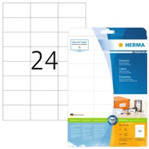 Herma Adressetiketten 8644 Weiß 70,0 x 37,0 mm 10 Blatt