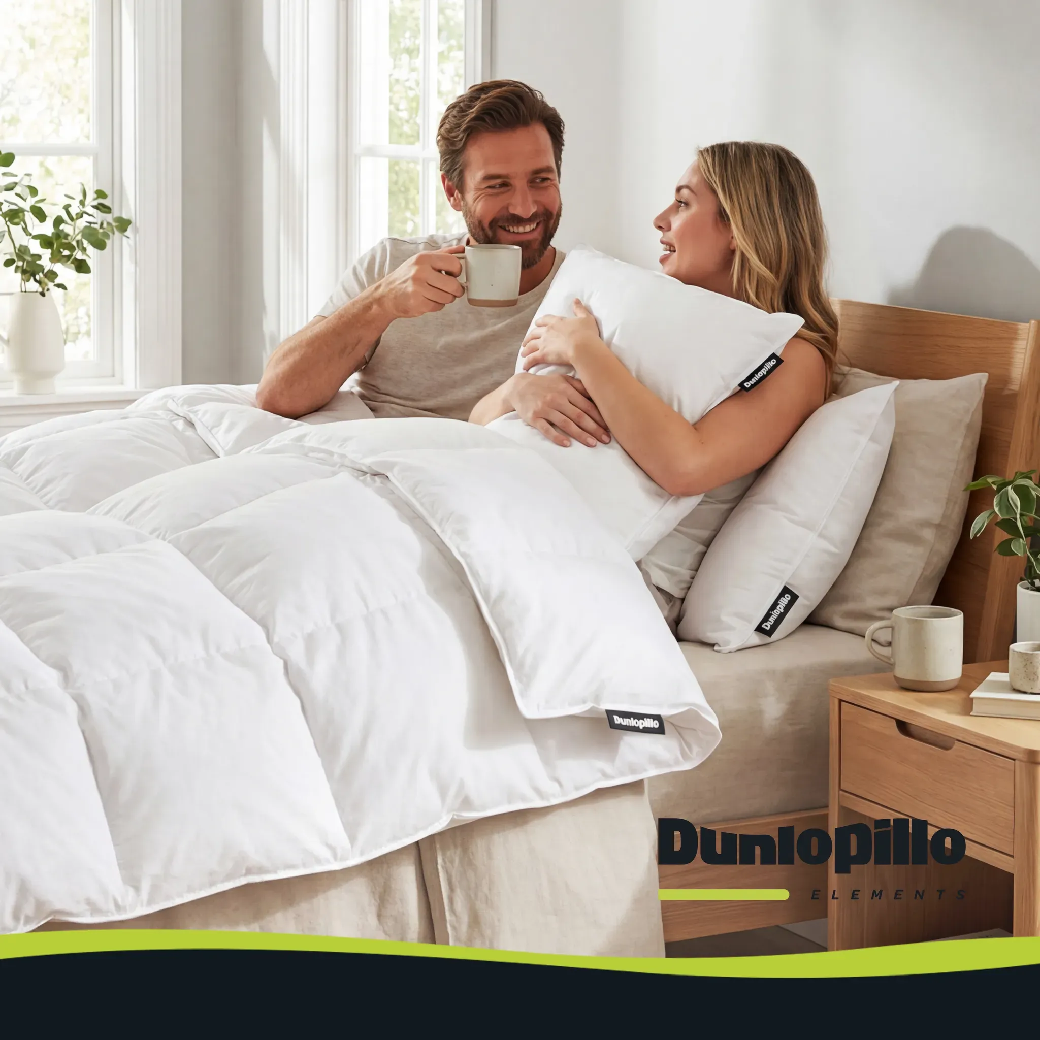 Daunenbettdecke DUNLOPILLO 