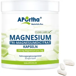 Magnesium-Citrat - Tri-Magnesiumdicitrat - 360 vegane Kapseln 330g