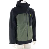 Black Diamond Recon Stretch Pro Shell Herren Outdoorjacke-Oliv-Dunkelgrün-L