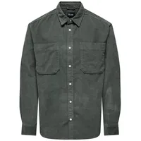 ONLY and SONS Langarmhemd ONSALP RLX 2PKT WASHD CORD