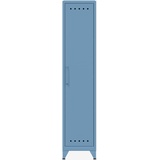 BISLEY Stahlschrank Fern Locker FERLOC3S605 blau 38,0 x 51,0 x 180,0 cm, aufgebaut