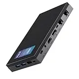 MeLE QuieterDL Lüfterloser Mini PC 2.5Gb Dual LAN Alder Lake N150(bis zu 3.6GHz) 4GB DDR4 128GB ROM Windows 11 Home Mikro PC USB-C HDMI2.0+DP1.4 Desktop-Computer mit DREI Bildschirmen