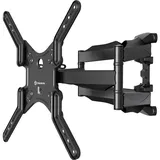 ONKRON Neig- und schwenkbare TV-Halterung für 37"-70" max 36 kg, schwarz M5