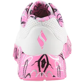 SKECHERS Uno Lite Lovely Luv Kinder Weiß/Pink 35