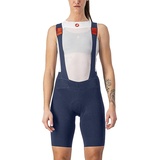 Castelli Premio Black W BIBSHORT Shorts Blau S