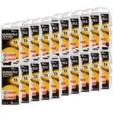 120x Duracell Activair Hörgerätebatterien Größe 13 Zink-Luft quecksilberfrei