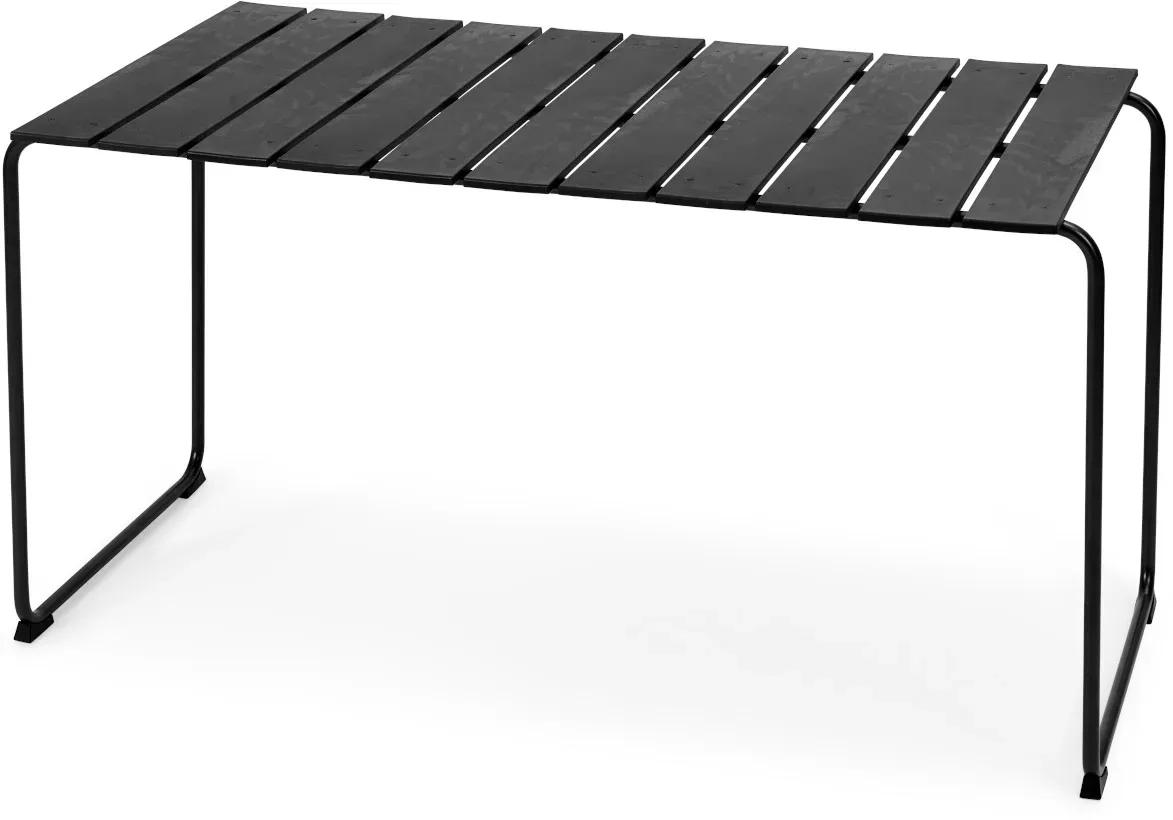 Mater Ocean Tisch, 140 x 70 cm, schwarz