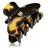 Balmain Hair Couture Cellulose Acetate Pince à cheveux Small Tortoise Shell Haarspangen 1 Stk