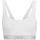 Hugo Sporty Logo Bralette, Gummibund, uni, für Damen, 100 WHITE, XXL