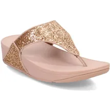 FitFlop Damen Lulu Keilsandale, Rose Gold, 39 EU