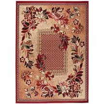 Tapiso Teppich, Rot, Beige, Textil, Rechteckig, 120x170 cm, Teppiche & Böden, Teppiche