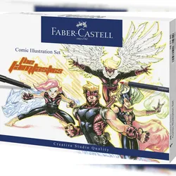 Faber Castell Comic Illustration Set 11-teilig