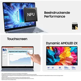 Samsung Galaxy Book4 Edge 16" Snapdragon X Elite 16 GB RAM 512 GB SSD Win11 Home