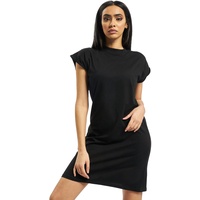 URBAN CLASSICS Ladies Turtle Extended Shoulder Dress Kleid schwarz XL