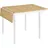 VASAGLE Küchentisch 78 x 76,2 x 78 cm beige